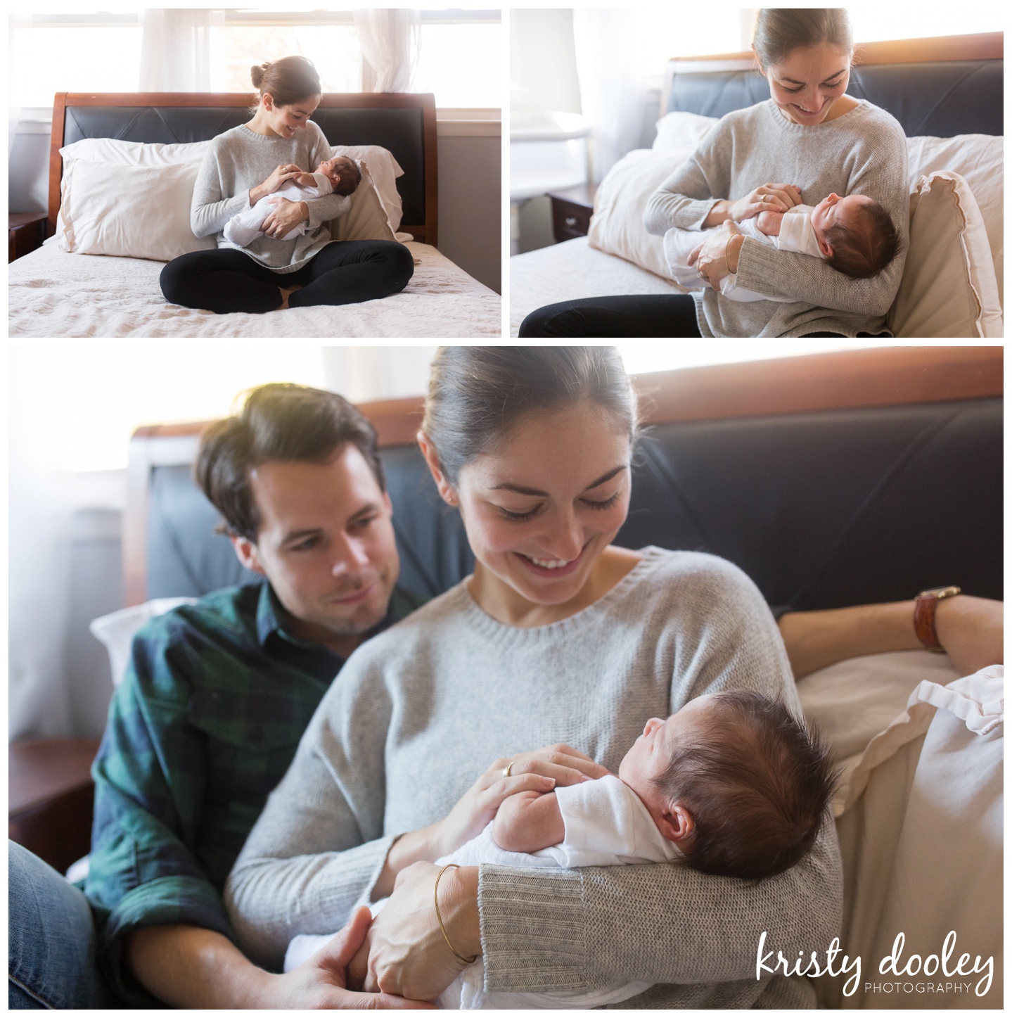 parents and newborn photography
