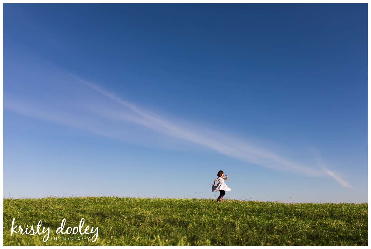 girl in field photography