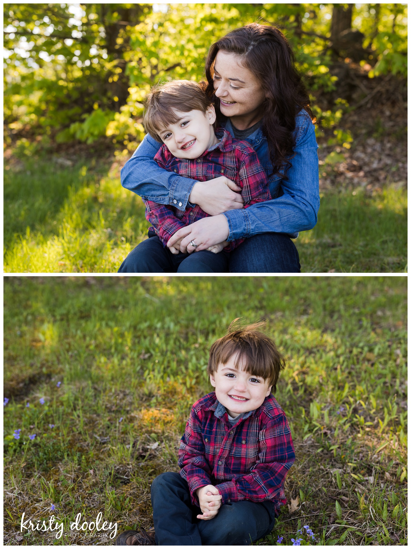 mother and son photography