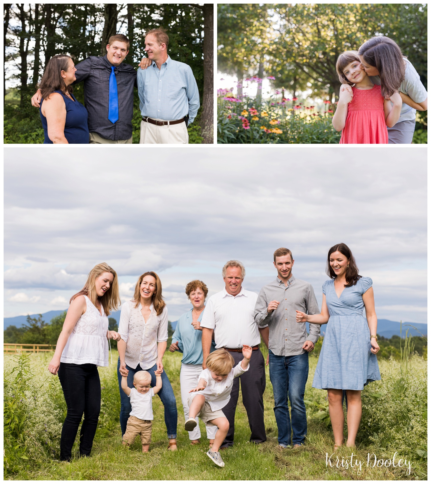outdoor family photography vermont